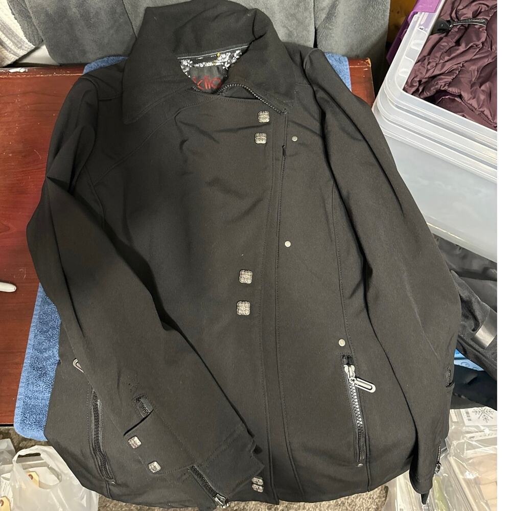 Cliq brand black Women Jacket size S Excellent condition
